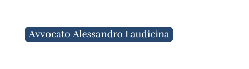 Avvocato Alessandro Laudicina